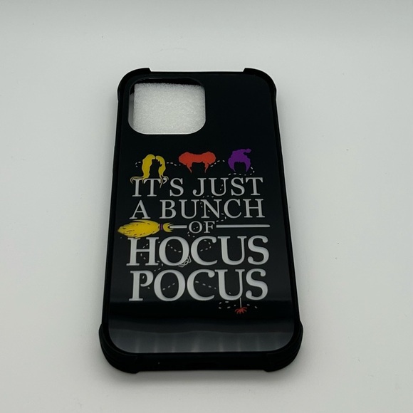 None Other - Hocus Pocus Themed Black Phone Case for iPhone 14 Pro Max